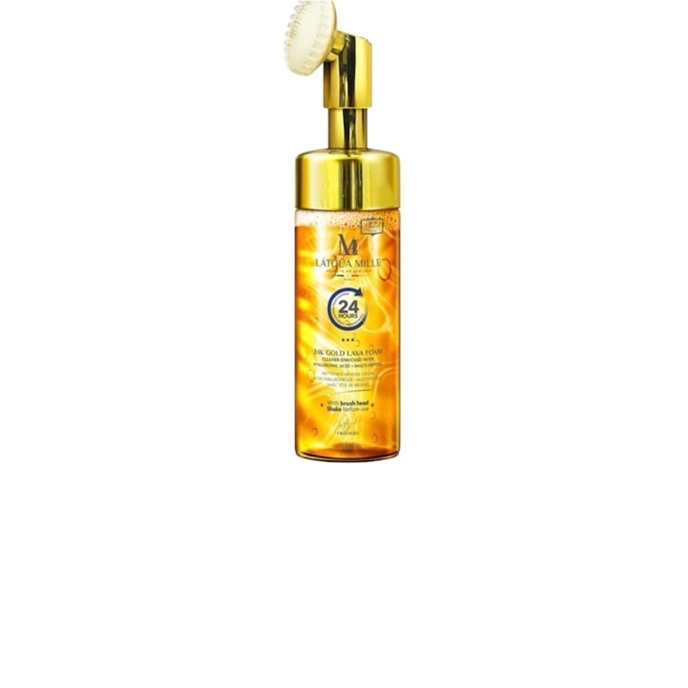 Latoua mille 24K Gold Facial Cleanser W/ Brush Head